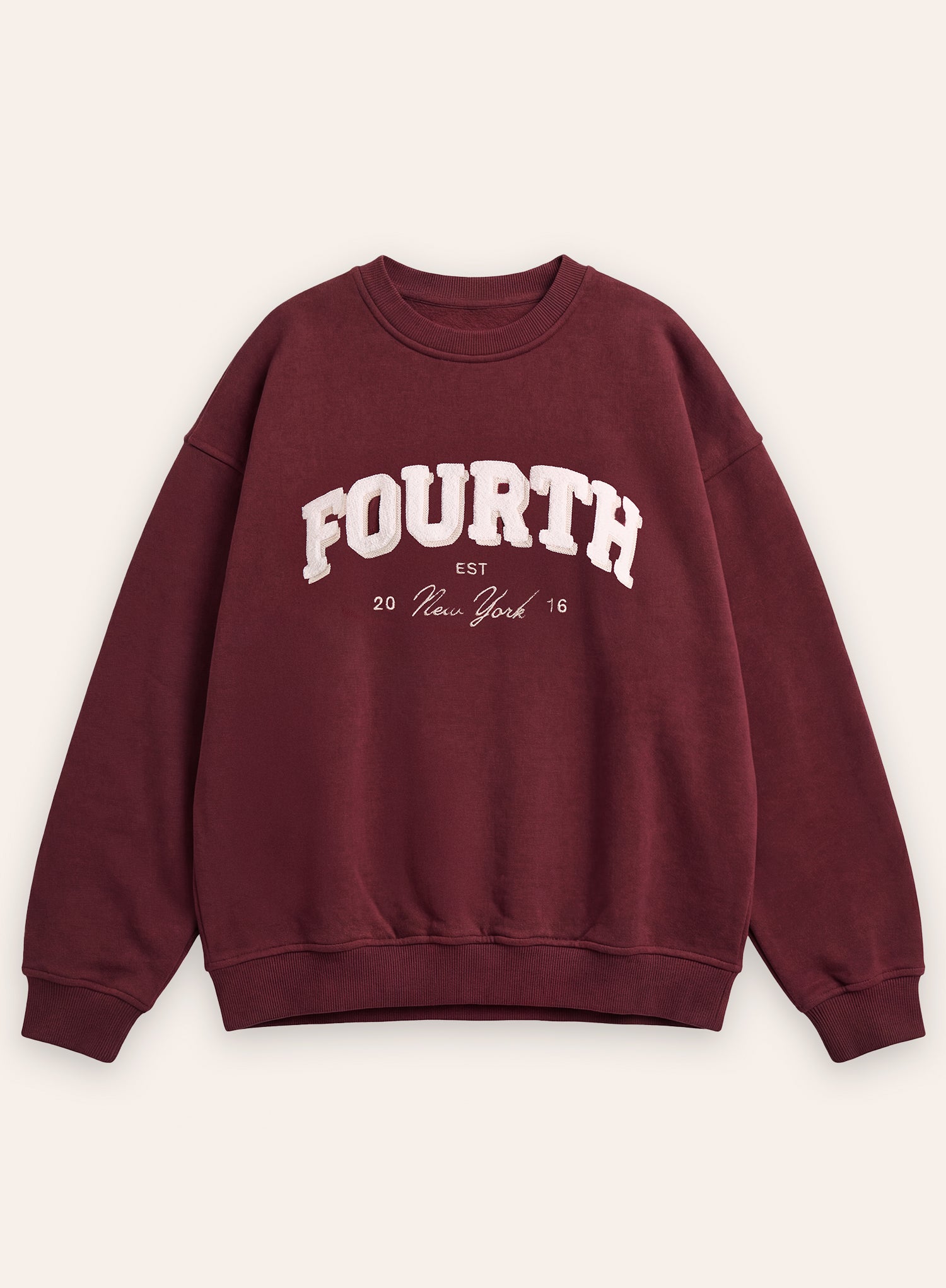 Burgundy Fourth Branded Sweatshirt